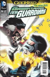 Green Lantern: New Guardians #36 VF/NM; DC | save on shipping - details inside