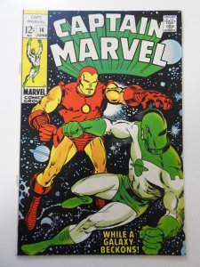 Captain Marvel #14 (1969) VF- Condition!