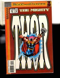 10 Mighty Thor Marvel Comic Books # 471 491 552 559 560 561 562 563 564 565 MF20