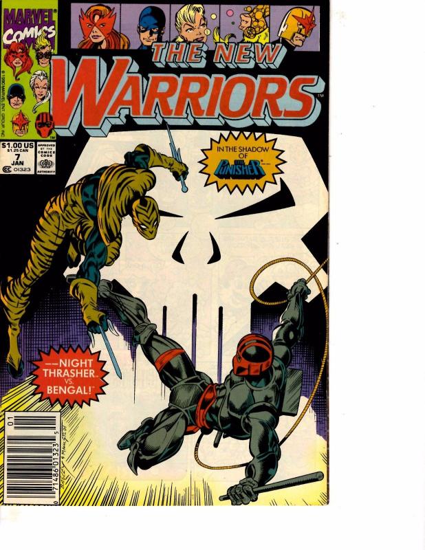 Lot Of 2 Comic Books Marvel New Warriors #7 and #10 Thor ON10