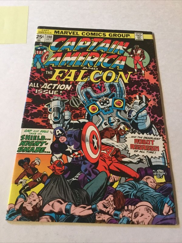 Captain America 190 Fn- Fine- 5.5 Marvel Comics