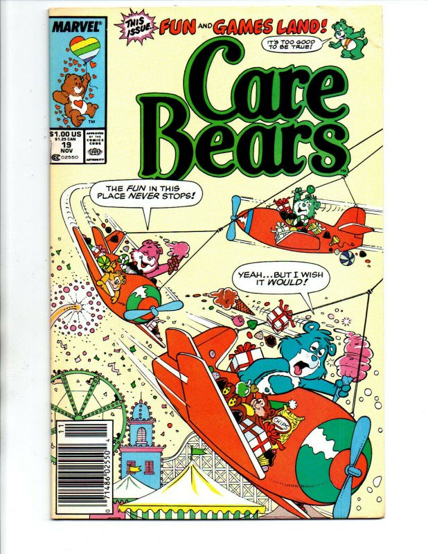 Care Bears #19 newsstand - Star Comics - Marvel - VF