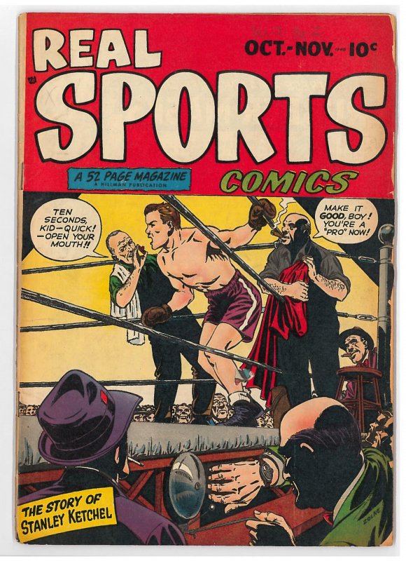 Real Sports Comics (1948) #1 VG-