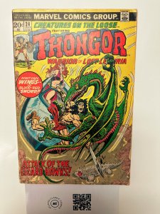 Creatures on the loose #24 FN Marvel Comic Book Thongor Monsters 19 HH1