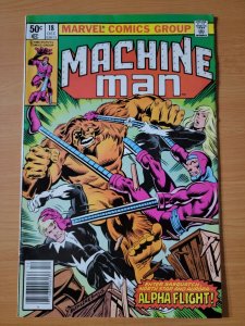 Machine Man #18 Newsstand Variant ~ NEAR MINT NM ~ 1980 Marvel Comics 