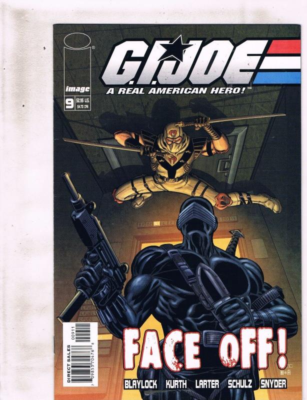 Lot Of 6 GI Joe Image Comic Books # 2 6 7 8 9 10 Destro Snake Eyes Storm J239