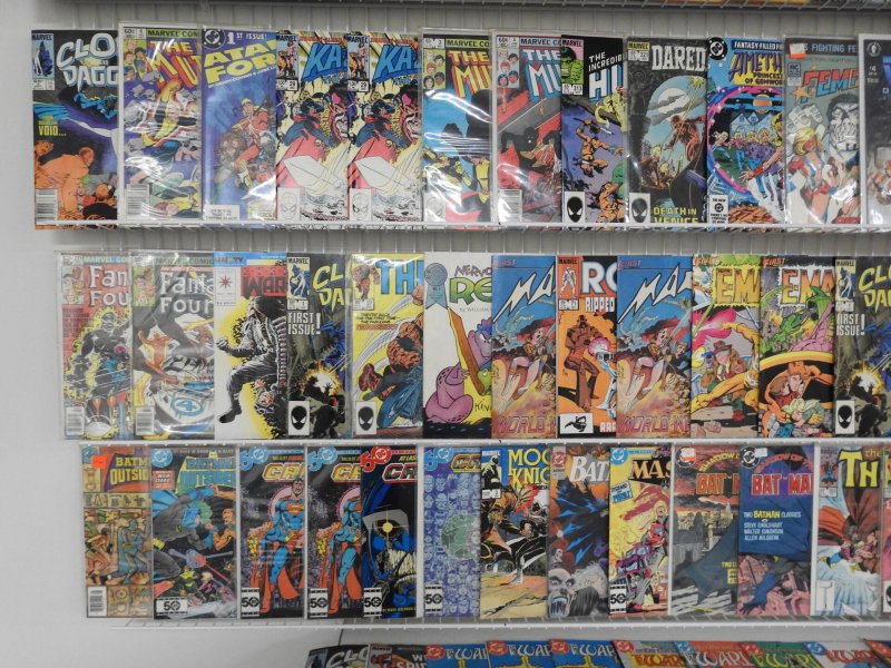 Huge Lot 160+ Comics W/ Batman, Fantastic Four, Crisis,+More! Avg VF- Condition!