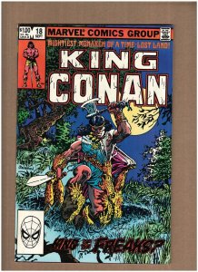 King Conan #18 Marvel Comics 1983 VF/NM 9.0