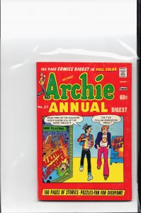 Archie Annual Digest Magazine #27 (1975)