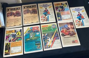 JOAN HEX 8PC #60-65,68(3.0)READERS,WILD WEST,PULP ACTION (1982-1983)