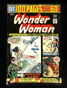 Wonder Woman #214 Green Lantern Appearance! Bob Oksner Cover!