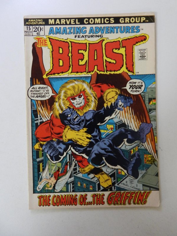 Amazing Adventures #15 (1972) FN+ condition