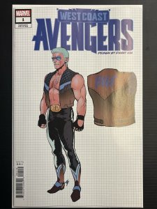 WEST COAST AVENGERS #1 1:10 DANNY KIM DESIGN VAR MARVEL 2024 IN-HAND PROSHIPPER