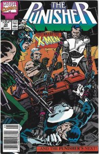 The Punisher #33 Newsstand Edition (1990)