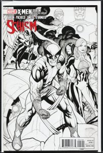 X-Men: Schism #1 X Print Cover (2011) X-Men