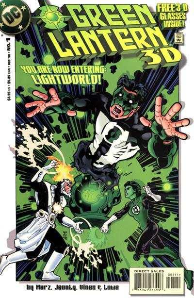 Green Lantern (1990 series) 3-D #1, NM (Stock photo)