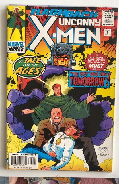 The Uncanny X-Men #-1 (1997)Flashback