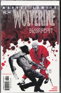 Wolverine #168 (2001) Wolverine