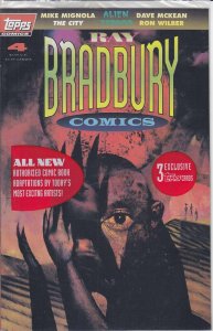 Ray Bradbury Comics #4 (with card) VF/NM ; Topps | Dave McKean