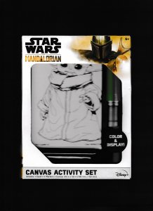 DISNEY STAR WARS | THE MANDALORIAN | CANVAS ACTIVITY SET | GROGU | BABY YODA