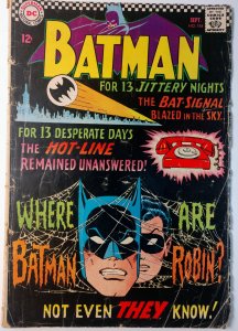 Batman #184 (1.5, 1966) New Staple attached