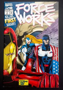 Force Works #1 (1994) [Foldout Cvr] 1st Team app - Key issue - VF/NM