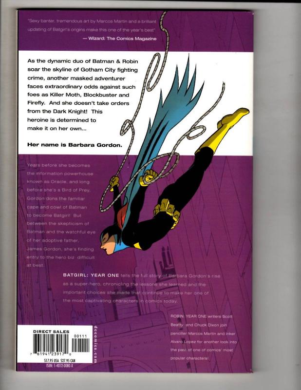 Batgirl Year One DC Comics Graphic Novel Comic Book NM Joker Gotham Robin TD6