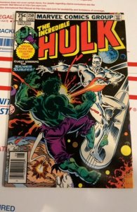 The Incredible Hulk #250 (1980) vs the Silver Surfer