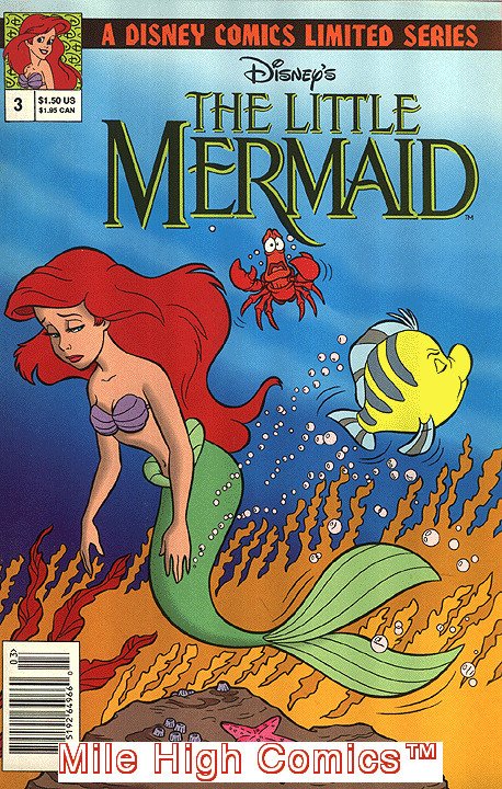 Little Mermaid (1992 Series) (Disney Limited Series) #3 Newsstand Very Fine