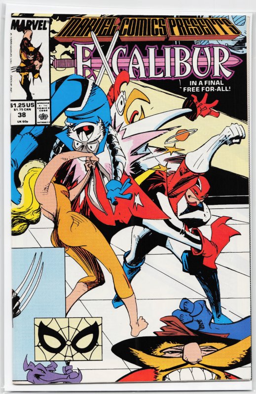 Marvel Comics Presents #38 (1989) Excalibur