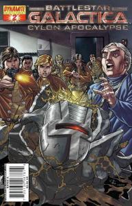 Battlestar Galactica: Cylon Apocalypse #2D VF ; Dynamite