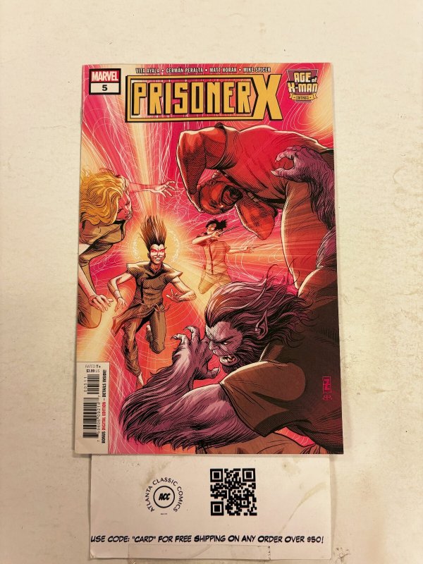 Prisoner X #5 NM Marvel Comic Books X-Men Beast Legion Honey Badger 30 HH77