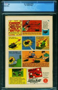 G.I. COMBAT #119 CGC 8.5 1966-DC-WWII STORIES- 2039574017