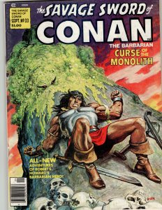 The Savage Sword of Conan #33 (1978) Conan