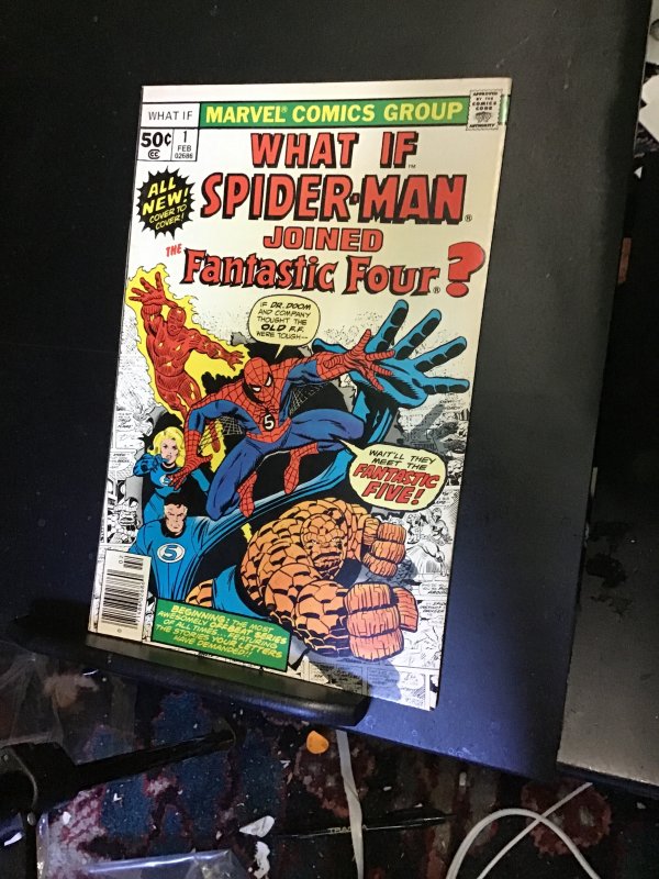 Fantastic Four: What If? #1 (2018) Spidey joined FF! High grade! VF/NM Wow!