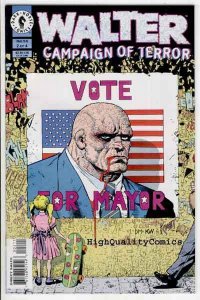 WALTER CAMPAIGN of TERROR #2, NM, John Arcudi, Mask