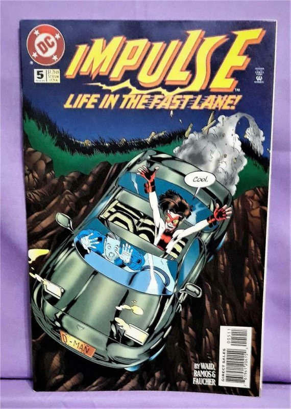 Mark Waid IMPULSE #4 - 5 Humberto Ramos 1st App White Lightning (DC, 1995)!