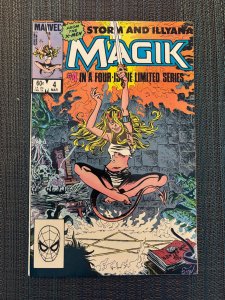 Magik (Storm and Illyana Limited Series) #4 Direct Edition (1984)