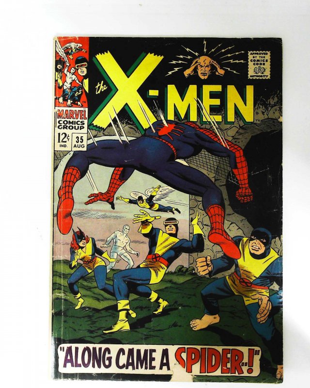 X-Men (1963 series)  #35, Fine- (Actual scan)