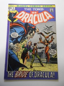 Tomb of Dracula #4 (1972) FN- Condition