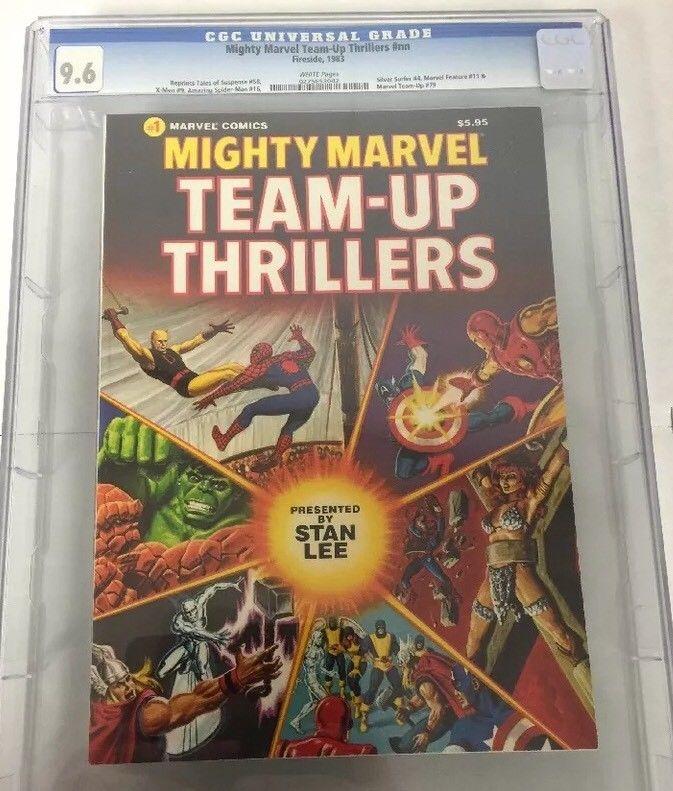 Mighty marvel Team-up Thrillers Fireside 1 NN Cgc 9.6 Highest Graded 1 Of A Kind