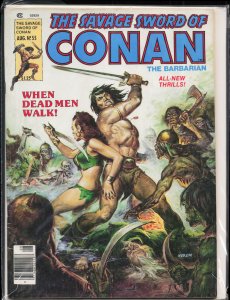 The Savage Sword of Conan #55 (1980) Conan