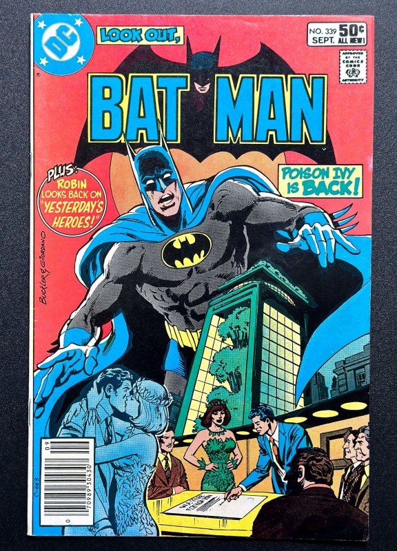 Batman #339 (1981) Newsstand - VG+