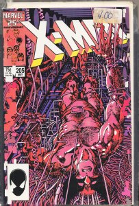 The Uncanny X-Men #205 (1986) X-Men