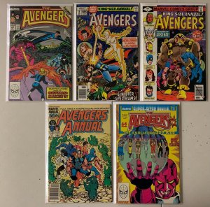 Avengers comics lot #158-299 + 4 annuals 45 diff avg 6.0 (1977-1988)