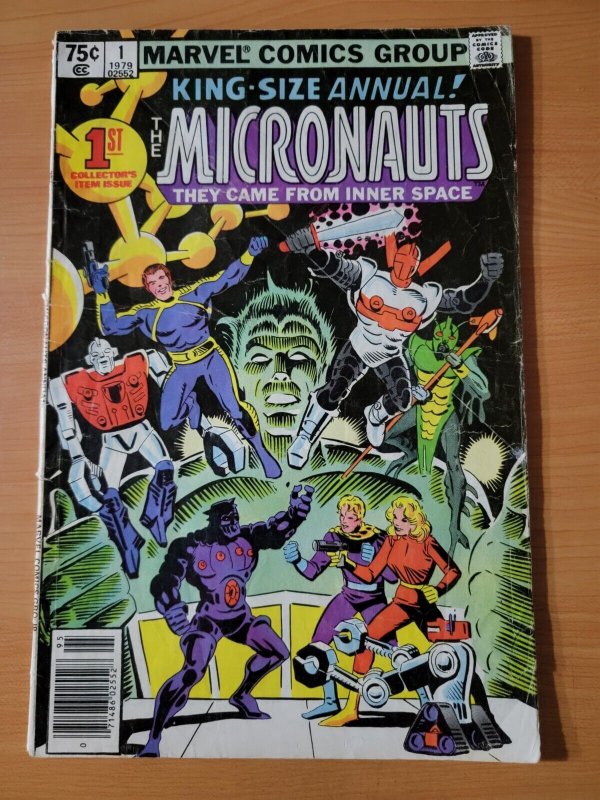 Micronauts Annual #1 ~ DOLLAR BIN ~ 1979 Marvel Comics 