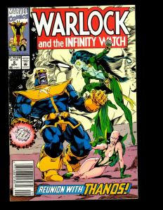 12 Warlock And The Infinity Watch Comics # 1 2 8 9 10 12 13 14 16 17 19 20 EK10