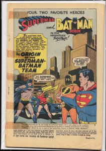 1961 Secret Origins #1 ~Superman & Batman & Robin