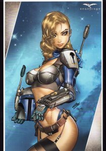 DEATH FORCE #2 SDCC 2016 Exclusive JANGO FETT Cover Art 11 x 17 Print