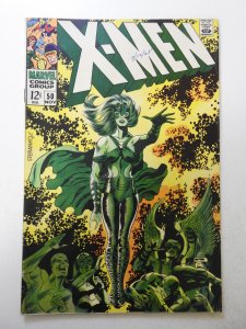 The X-Men #50 (1968) VG Condition moisture stain, ink fc